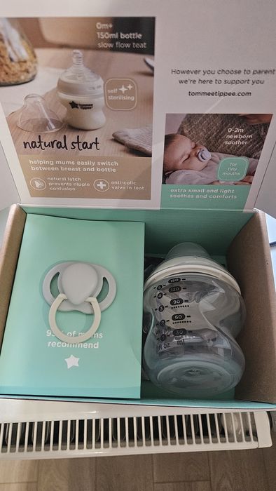 Набор пляшечка та соска  Tommie tippee