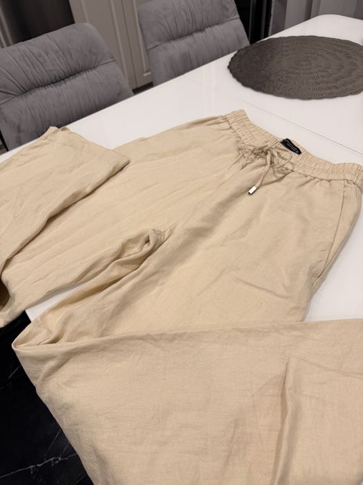 Льняные брюки Zara