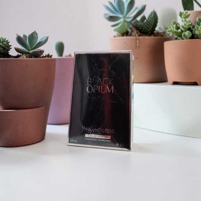 Yves Saint Laurent Black Opium 90 ml Духи Парфум Ив Сен Лоран Блек Опиум Парфюмерия Оригинал фРАНЦИЯ Eau de Parfum