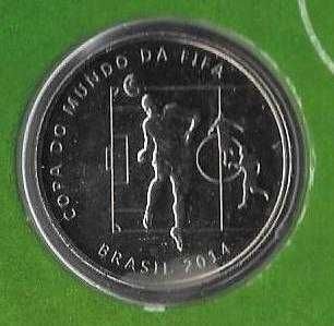 Brasil - - - "Brasil 2014  -  Jogadas do Futebol" - - - - - Moedas
