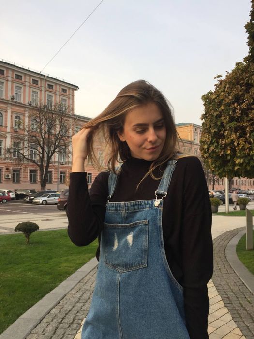 Джинсовий сарафан