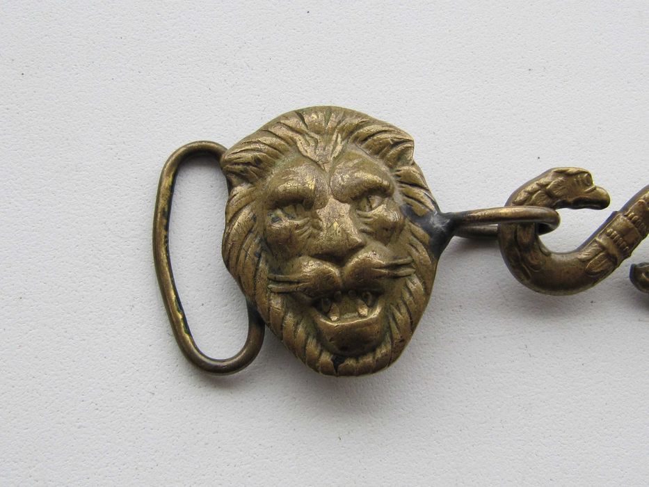 Пряжка от ремня для кортика ВМФ "Злые львы"