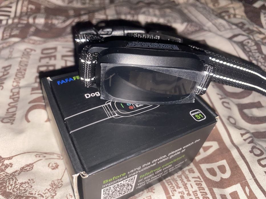 Антилай ошейник для собак FAFAFROG S1 с 5 уровнями чувствительности