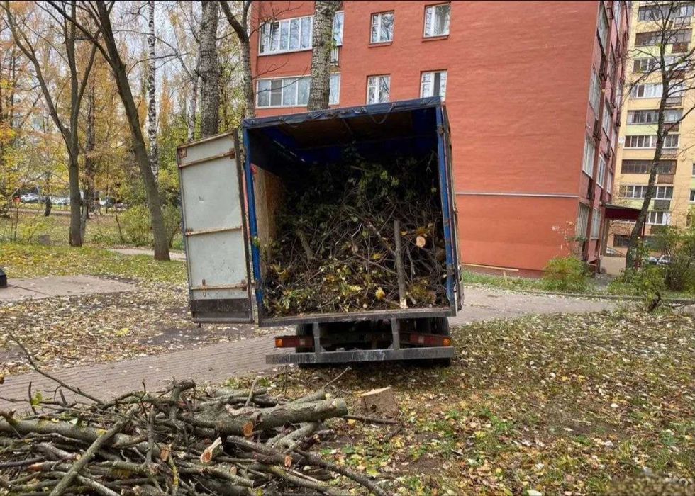 Вывезти мусор, Услуга вывоза мусора Харьков, Вывоз мусора газель зил