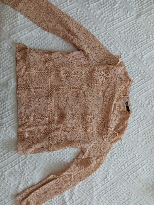 Blusa Zara Renda