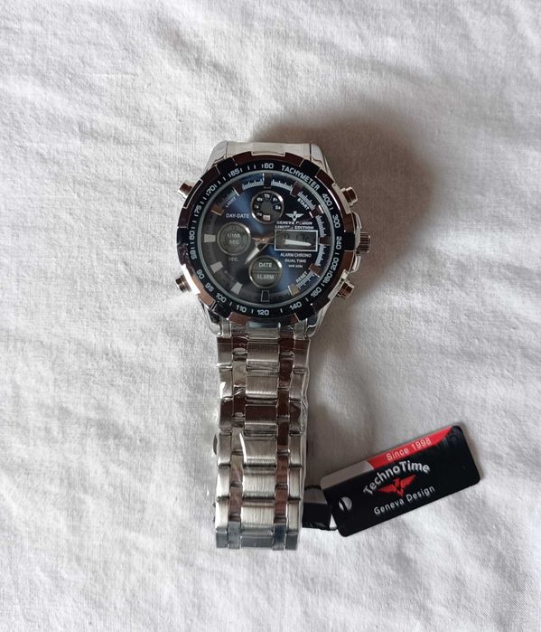 Relógio Techno Time Geneva Design TL-205G Special Edition, Novo