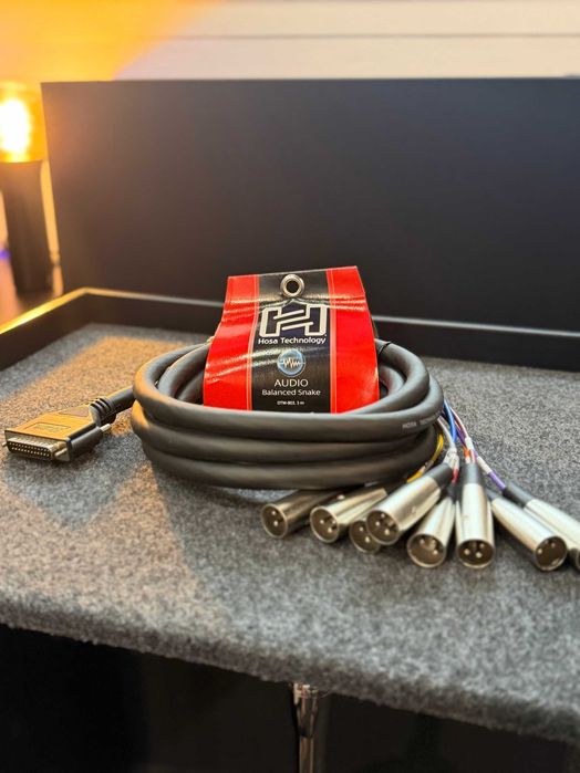 Cabo Hosa DTM-803 - Compatível com DB25 para XLR3M - NOVO!