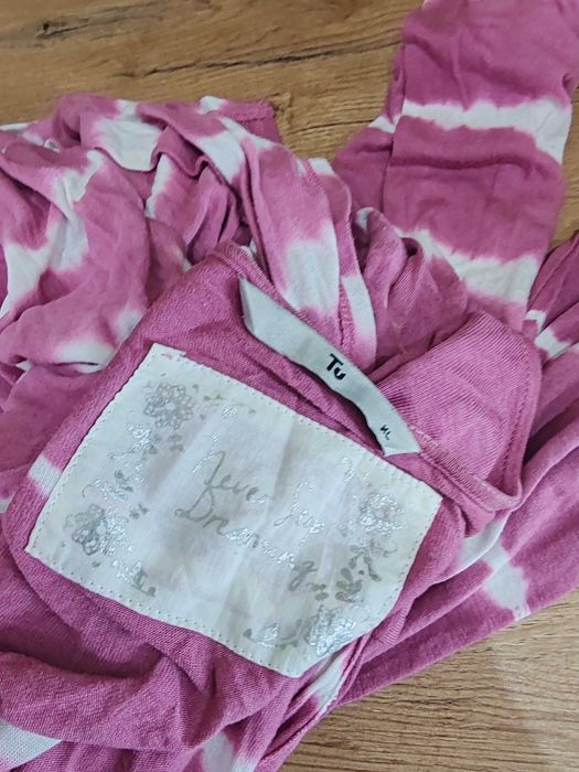 Lekki sweter/narzutka bez zapięcia Tu rozmiar ok 50/52 wiskoza/elastan