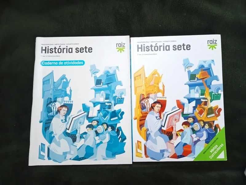 História sete : 7º ano, 3º ciclo do ensino básico Manual + Caderno de atividades*