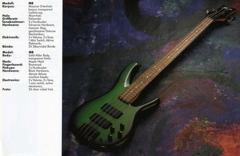 Gitara basowa Fenix Bass 1989 by Young Chang Korea 1991r