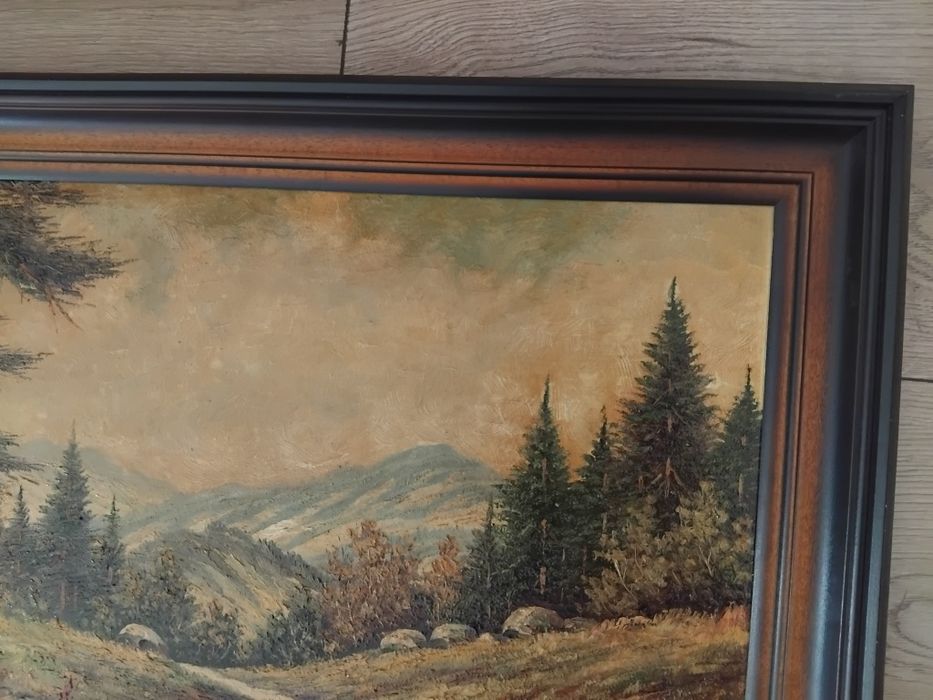 Obraz olejny wym.90 x 50cm