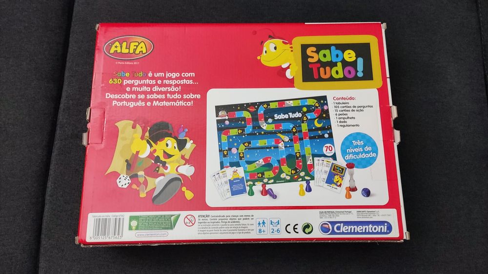 Jogo Alfa da clementoni