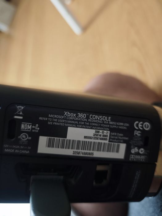 Xbox 360. 120hdd. С ошибкой.
