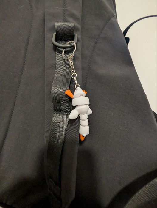 Uroczy brelok "Gęś" – ruchomy i zabawny!