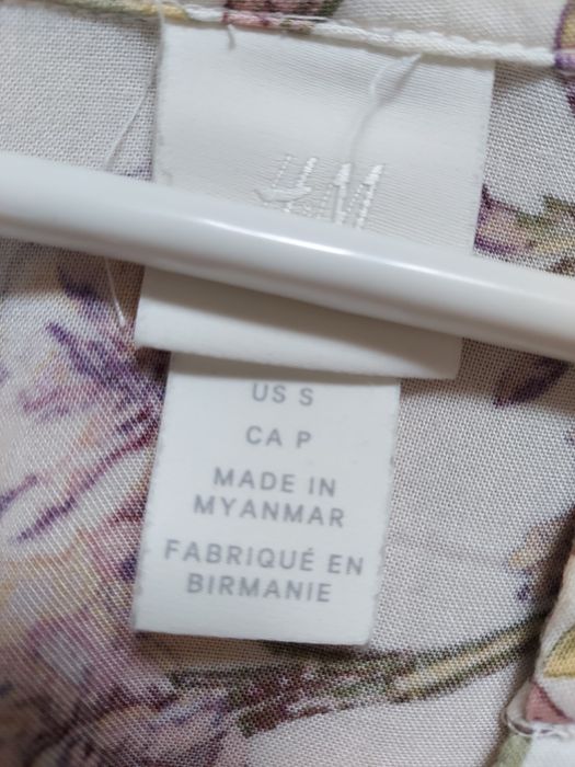 H&M wiskoza sukienka damska letnia