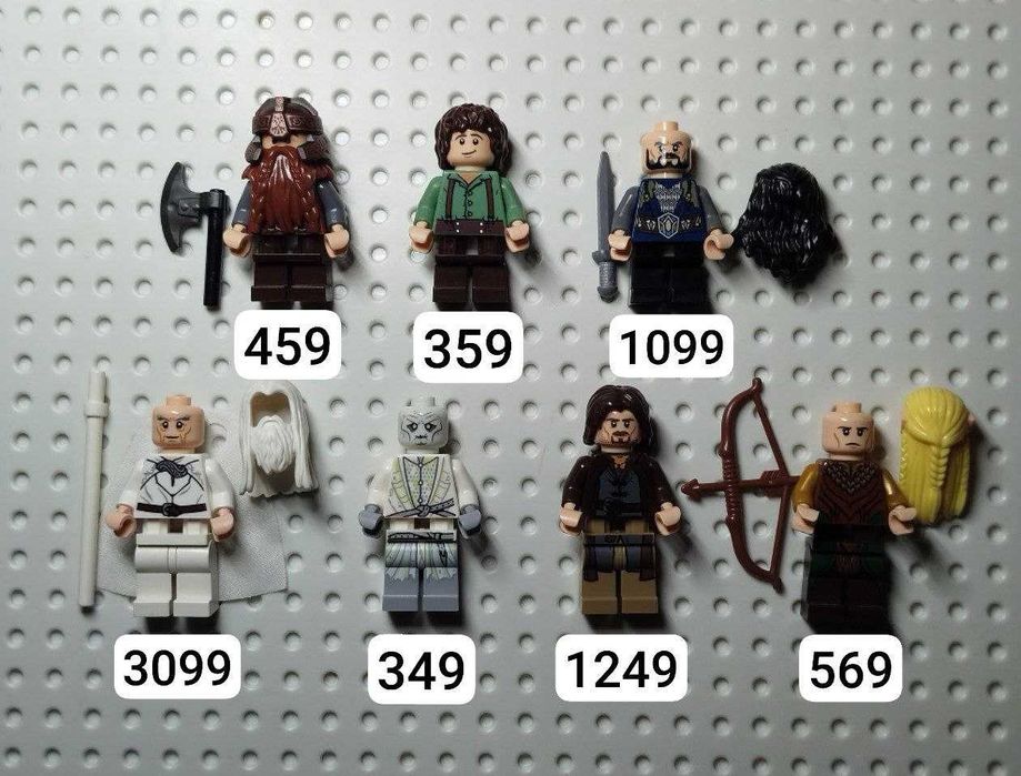 Lego Lord of the Rings Lego Hobbit лего властелин колец Лего хоббит