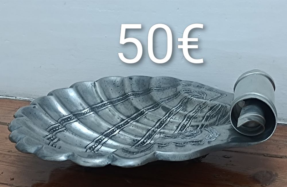 Várias peças em estanho puro (95%)