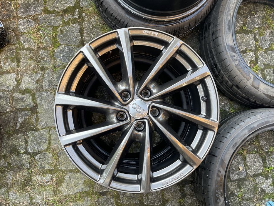 Felgi Aluminiowe BORBET 7x18 ET45 5x112 Audi Skoda Seat VW Jak nowe