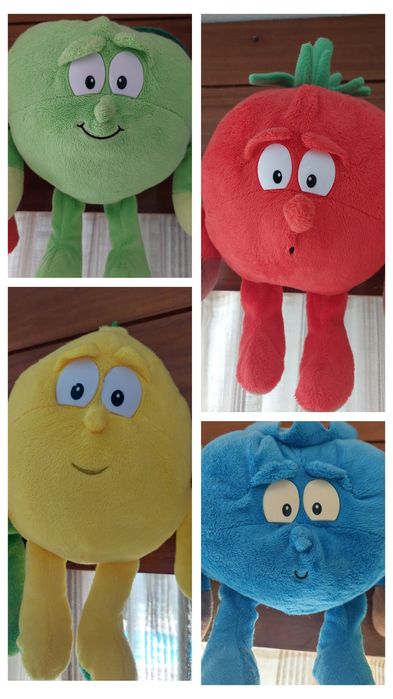 Peluches dos Super Chefs do Gang dos Frescos. Grande coleção.