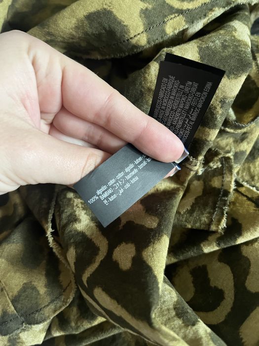 Sukienka ZARA lato wakacje wzory bawełna panterka dekolt