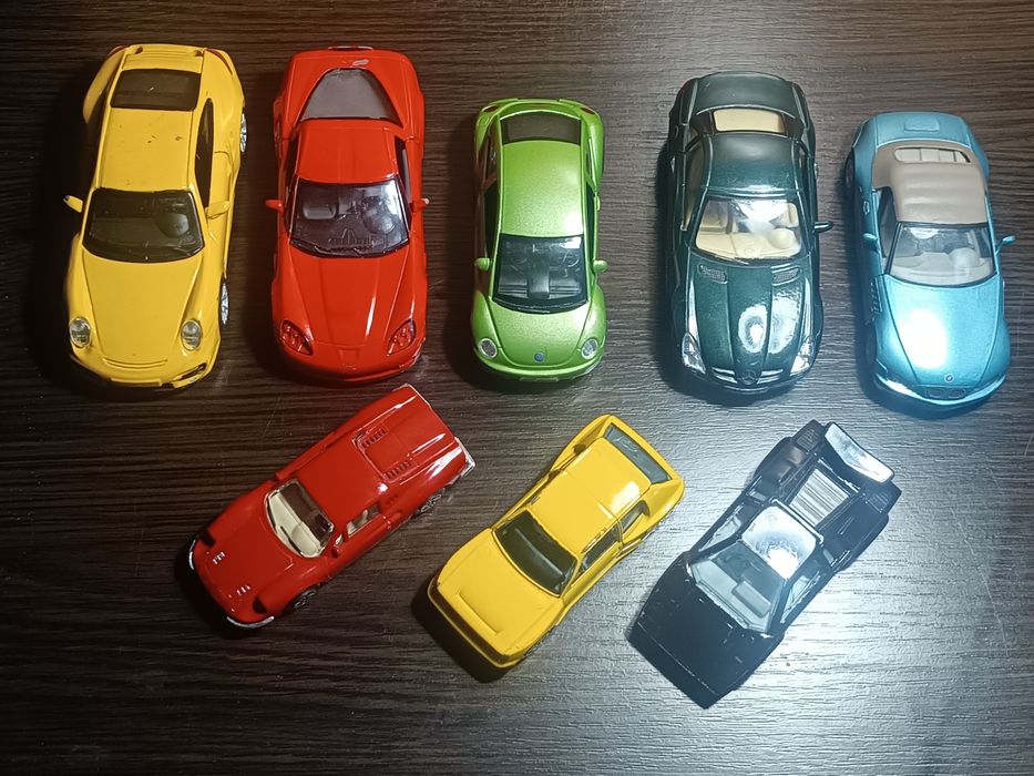 Набор металлических машинок