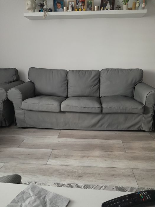 Kanapa ektorp jeden  fotel + szezląg