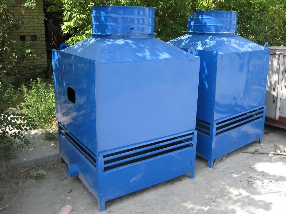 Градирня вентиляторная, оросители, каплеуловители