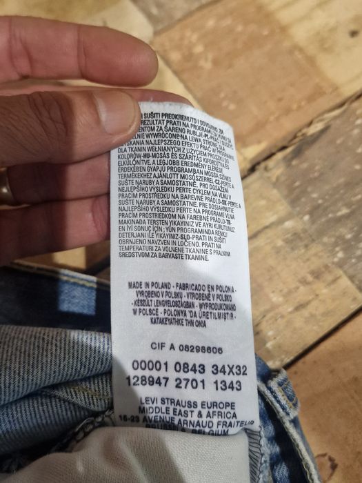 Raras Levi's Engineered Jeans | Peça Vintage Única dos Anos 2000