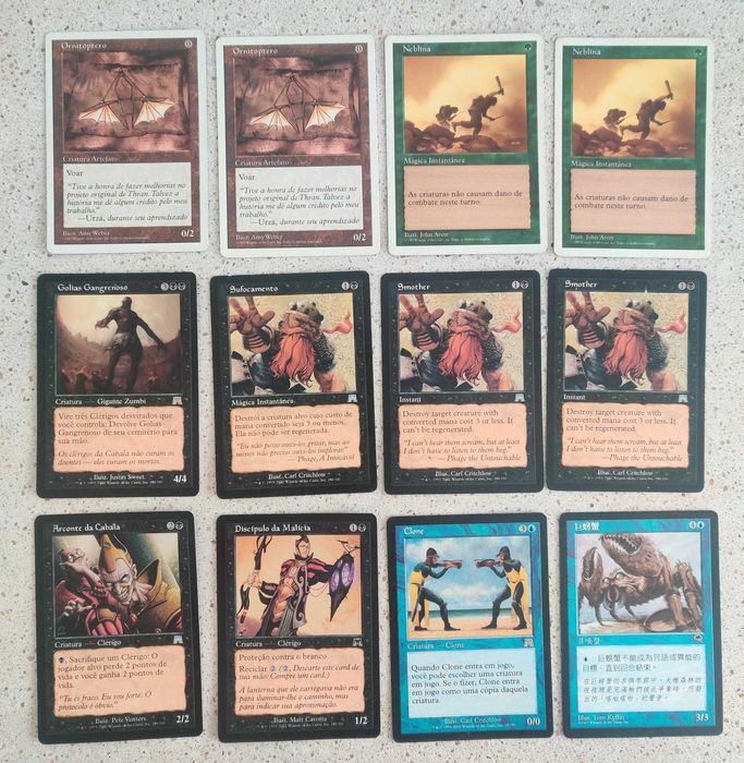 Magic The Gathering – Lote 70 Cartas Raras/Foils + Assinadas