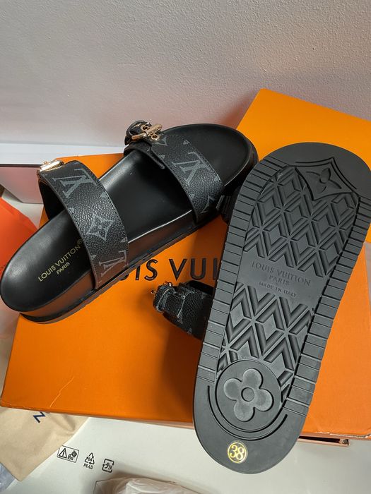 Klapki Louis Vuitton top 38 box nowe