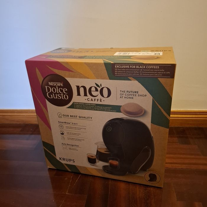Máquina Café KRUPS Dolce Gusto Neo Expert
Máquina de Café KRUPS Dolce Gusto Neo Expert KP830810
Máquina de Café KRUPS Dolce Gusto Neo Expert KP830810