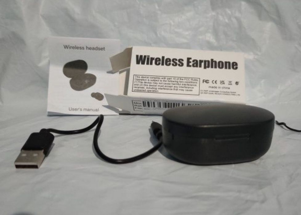 Бездротові Bluetooth навушники TWS E6S з LED дисплеєм