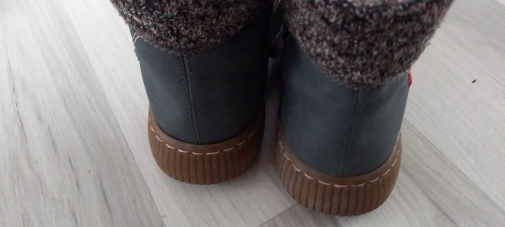 Botki damskie ocieplane Riekier