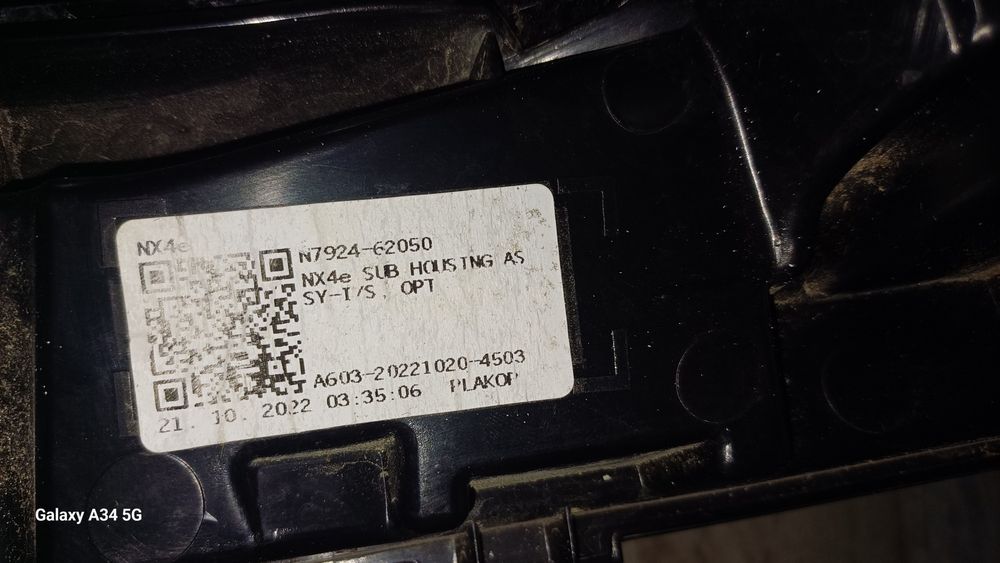 Blenda klapy lampa tył  hyundai tucson lV  22r