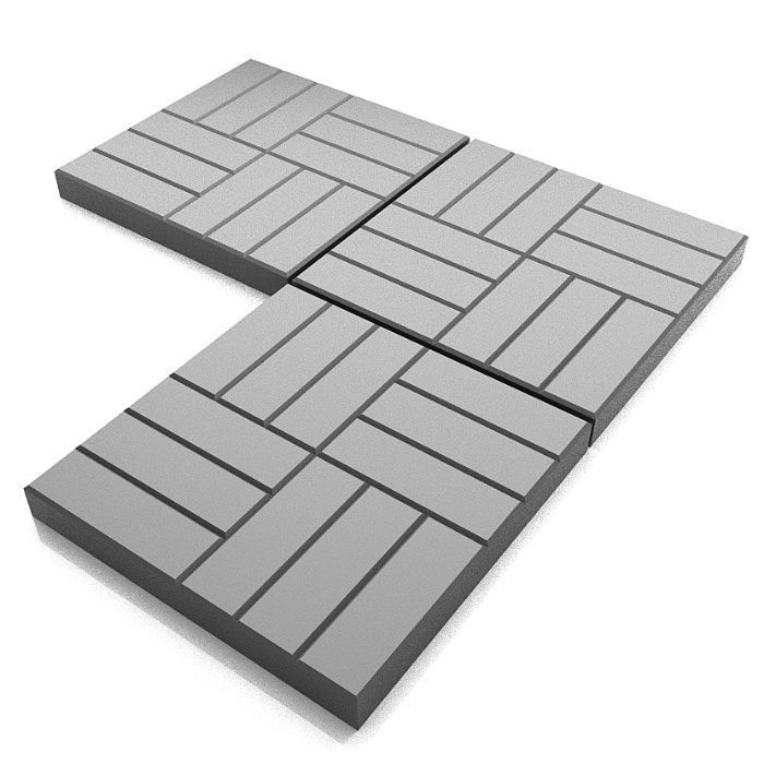 Тротуарная плитка 50х50х5 ТМ Новый Двор