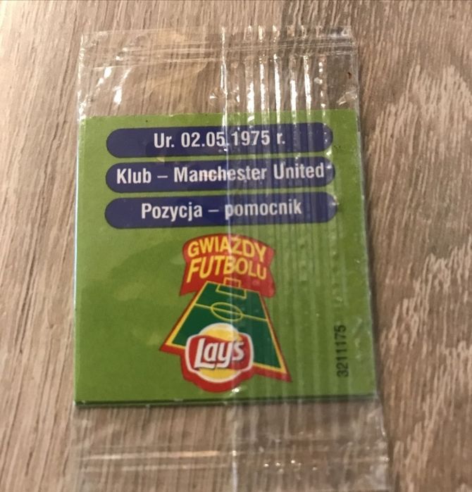 Naklejki Euro 2000 Lays Gwiazdy Futbolu