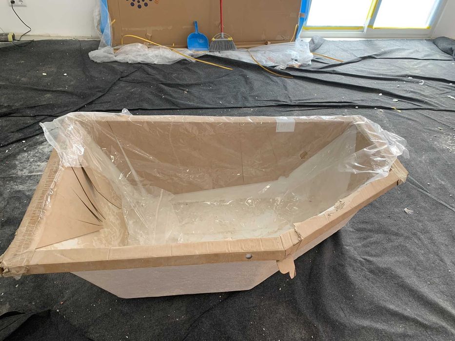 Banheira em pvc nova