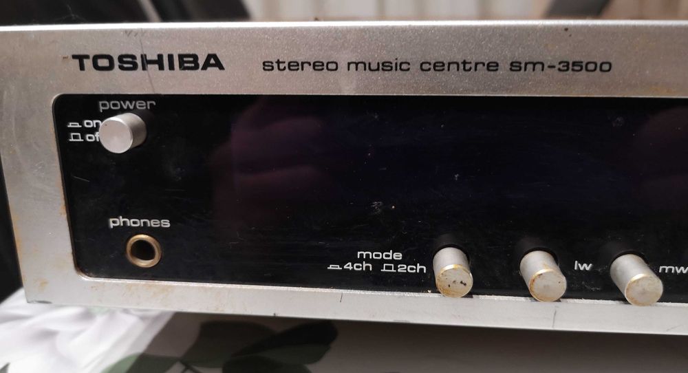 Stary zestaw grający Toshiba