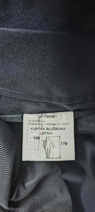 Kurtka służbowa letnia policyjna Policja 106/179