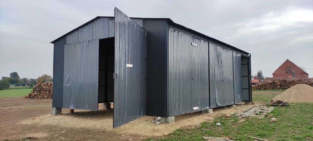 Garaż Blaszany|MAGAZYN ROLNICZY|Hala|Wiata|Blaszane|Schowek - ESSTAL*