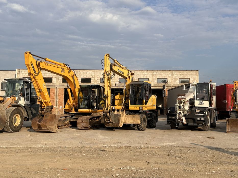 Оренда гусиничного болотного Ескаватора Jcb 160