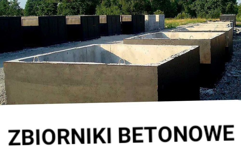 Zbiornik betonowy szambo 10m3 10000l Katowice Śląśk