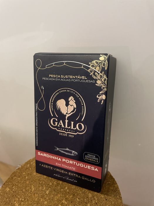 Sardynki portugalskie Gallo w sosie pomidorowym + oliwa extra virgin