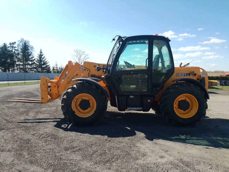 Ładowarka teleskopowa JCB 531-70 Agri 2015r Manitou