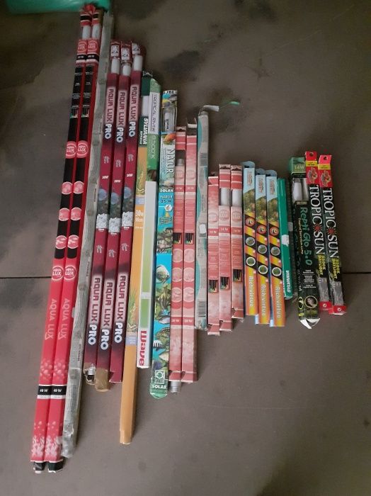 Lâmpadas de aquários e terrários