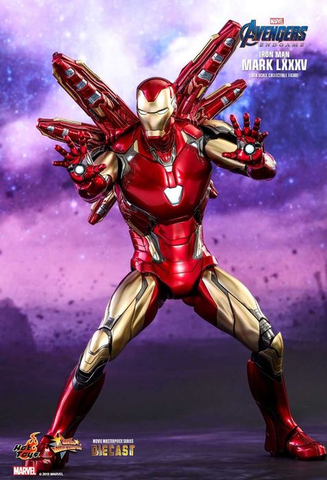 HOT TOYS Avengers: Endgame Iron Man Mark LXXXV 1/6 Collectible Figure
