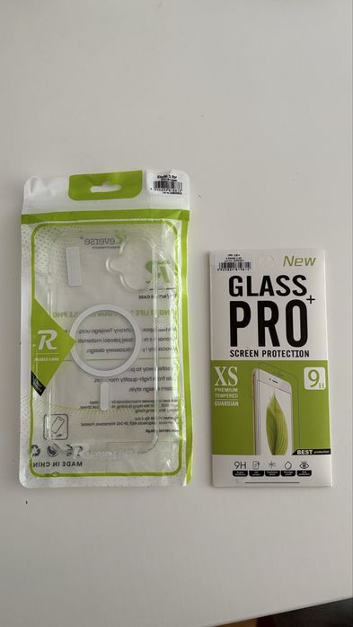Zestaw szkło i etui case dla iPhone 16 plus