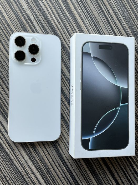 Iphone 16 pro White Titanium 128gb
