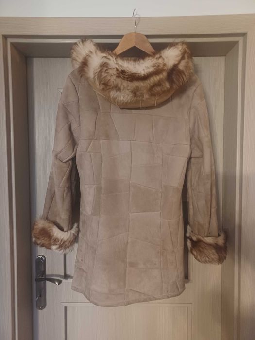 kożuch damski stan bardzo dobry