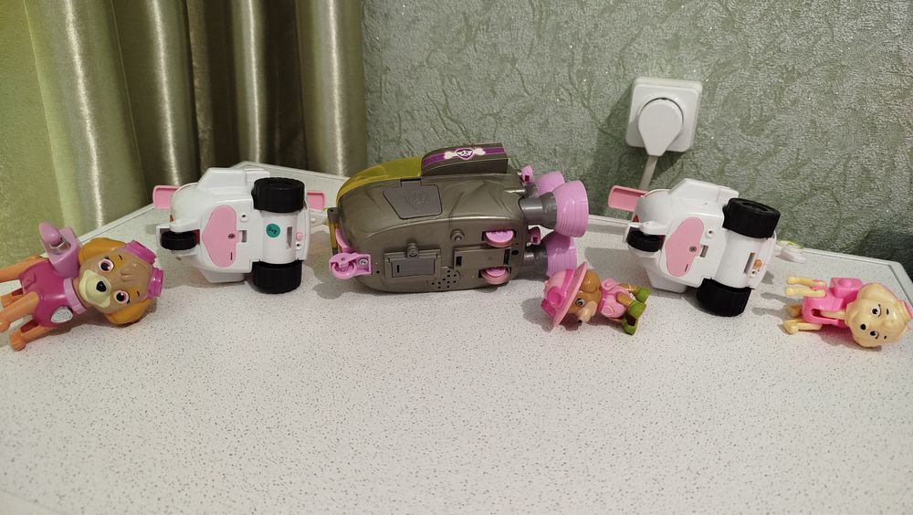 Скай с музыкальными машинами Щенячий патруль